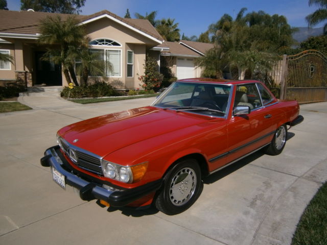 1987 mercedes benz 560sl, california car, 58k miles, extremely nice condition!