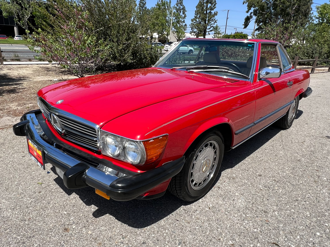 47k-mile 1988 mercedes-benz 560sl