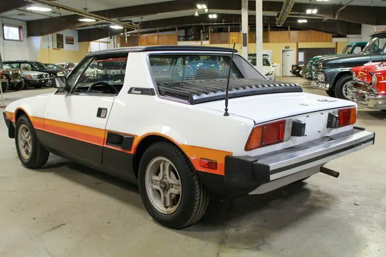 1980 fiat x1/9 91325 miles white coupe 1.5l i4 5-speed manual