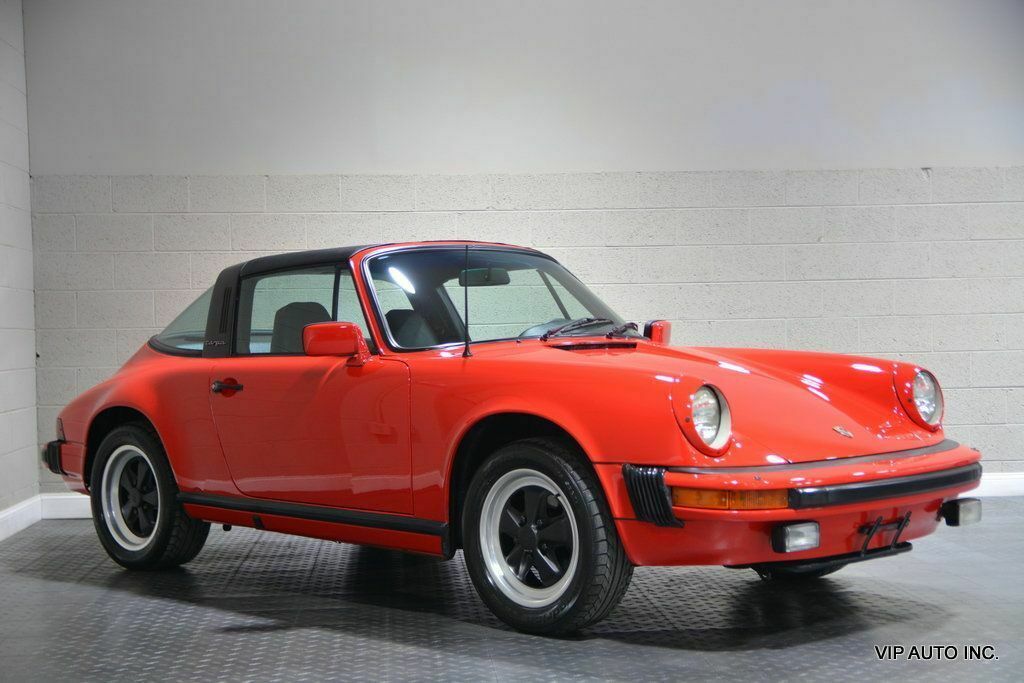 1982 porsche 911 targa 5 speed leather blaupunkt sound