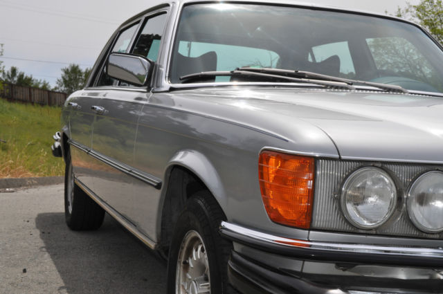 1979 mercedes-benz 450sel silver v8 automatic
