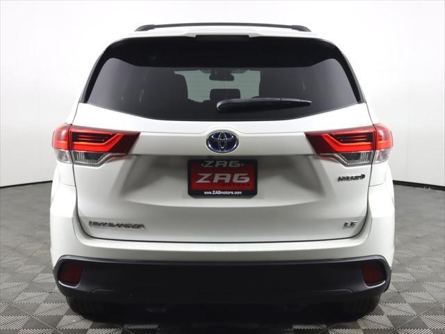 2018 toyota highlander hybrid le