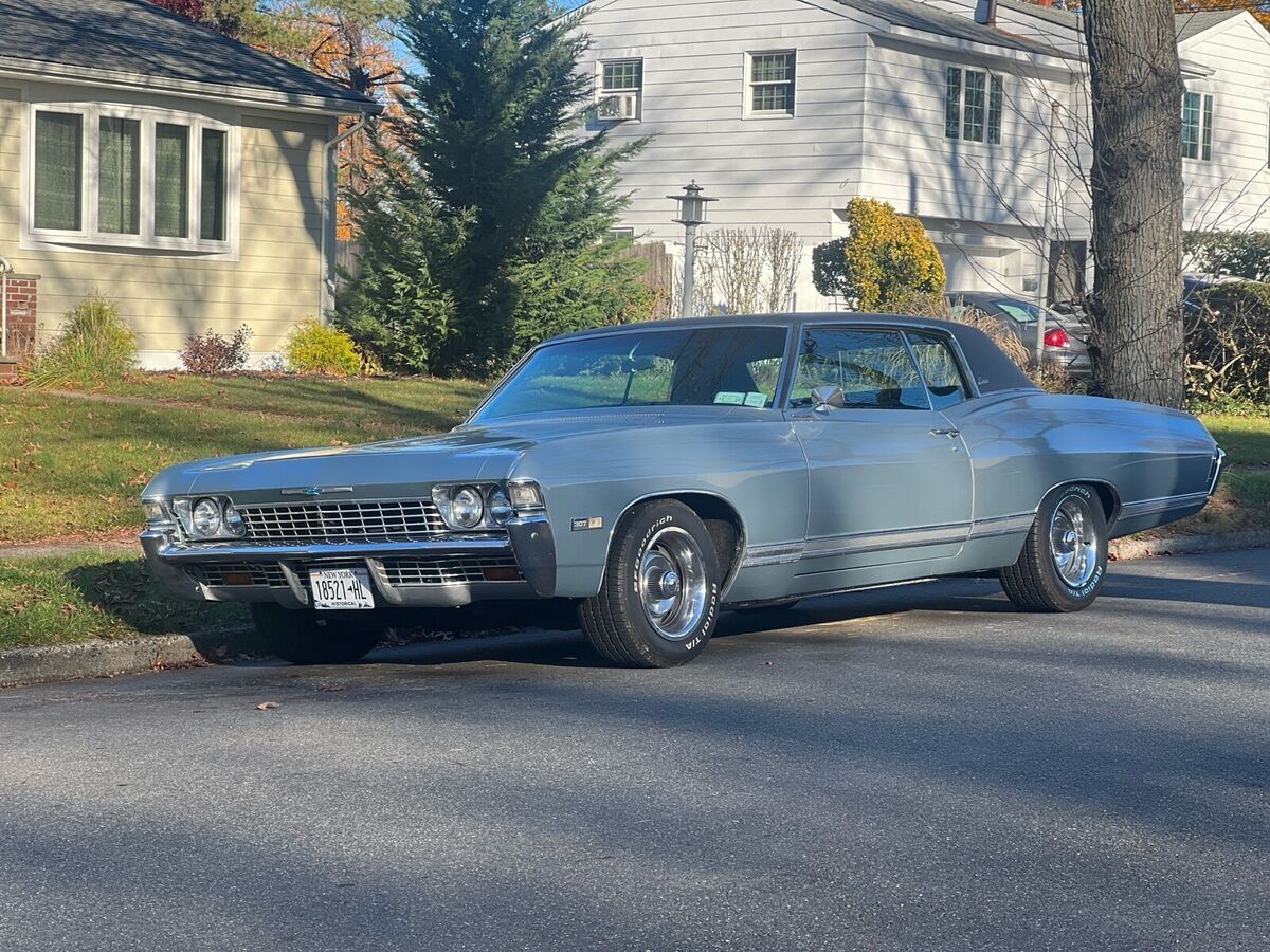 1968 chevrolet caprice coupe grey rwd automatic caprice classic