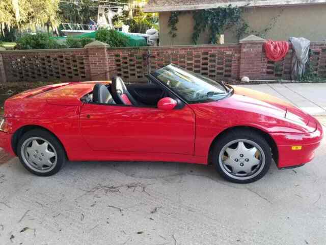 1991 lotus elan se convertible 1.6l dohc 16v only 8700 original miles