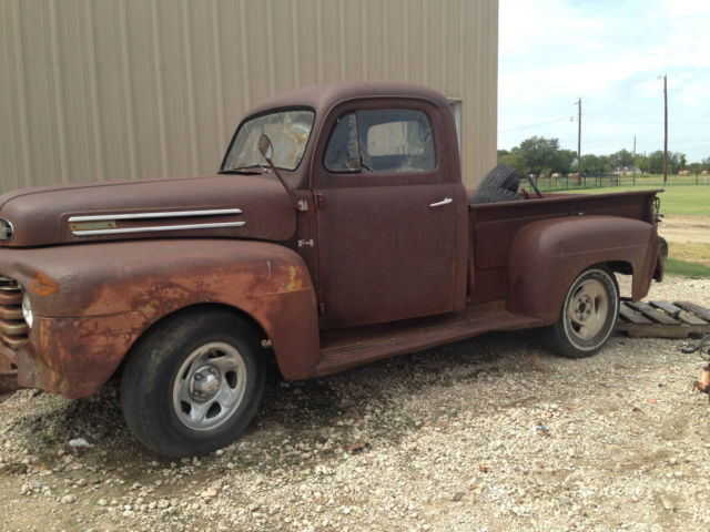 1949 ford f1 v-8 restoration project