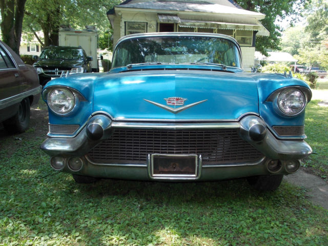 1957 cadillac eldorado biarritz convertible w/opt 2x4's one owner!! (video)