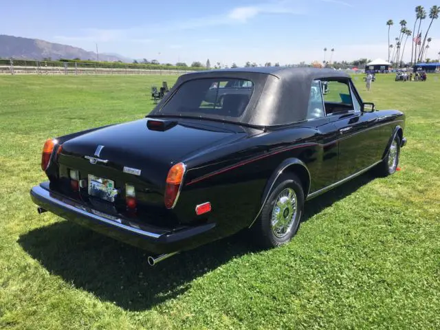 1981 rolls royce corniche drop head (convertible)