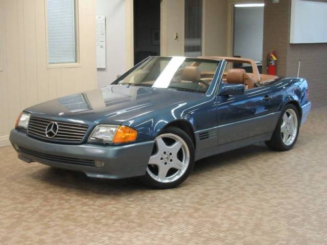 1992 mercedes-benz 500-class 500 sl 2dr convertible 58584 miles blue convertible