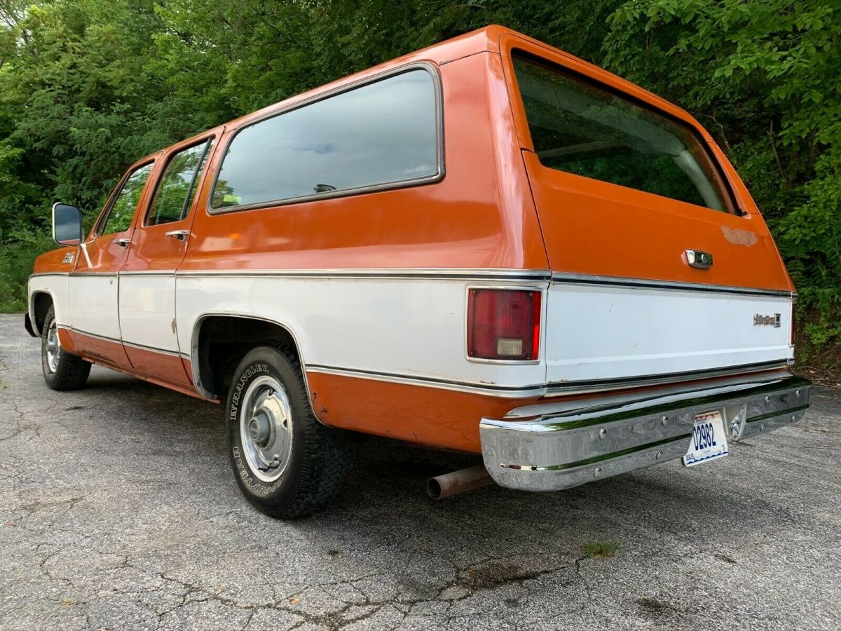 1976 gmc sierra classic suburban 1500 daily cruiser shop truck