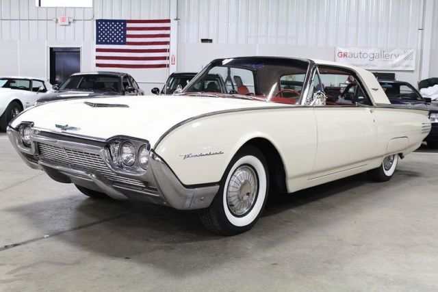 1961 ford thunderbird 45793 miles white coupe 390 v8 automatic