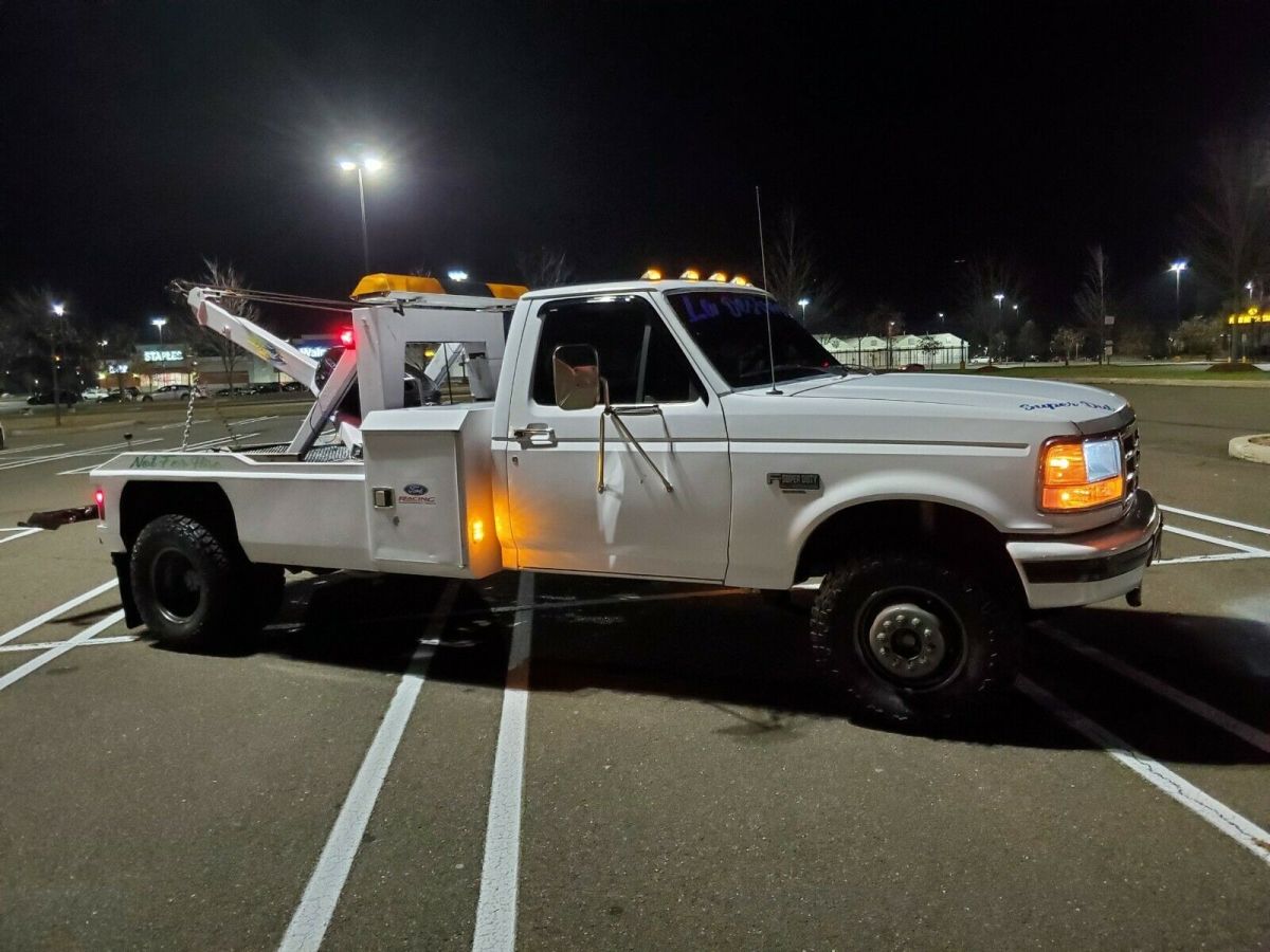 1994 ford f350 diesel 7.3 wrecker!! great!! ready for work!! serviced! rare gem!