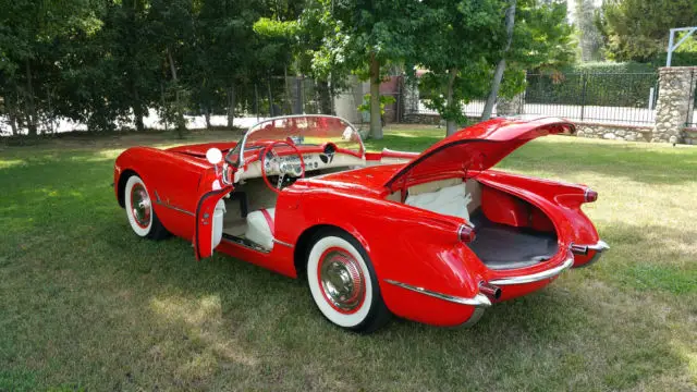 1955 chevrelot corvette v8 convertible 2 speed power glide automatic