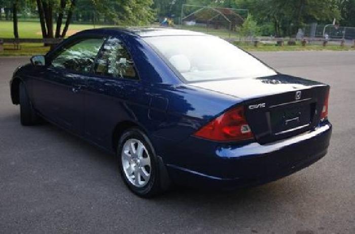 2003 honda civic ex 2dr coupe 5-speed!1 owner car!free autocheck in philadelphia, pa
