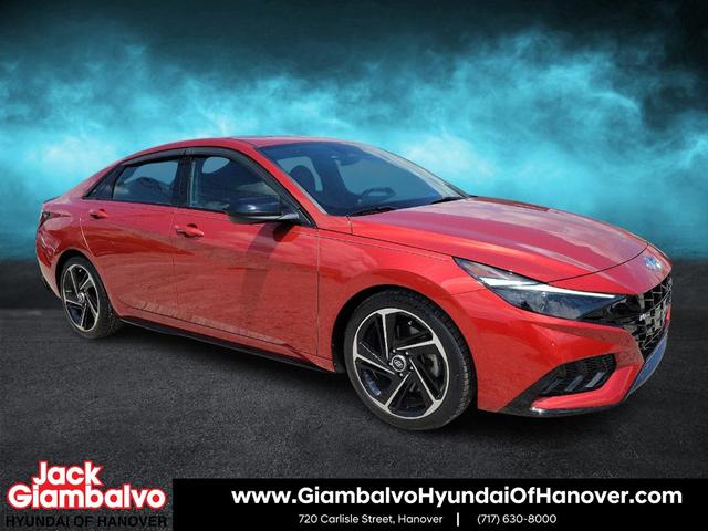 2021 hyundai elantra n line