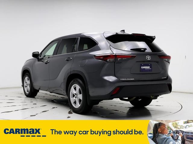 2024 toyota highlander le