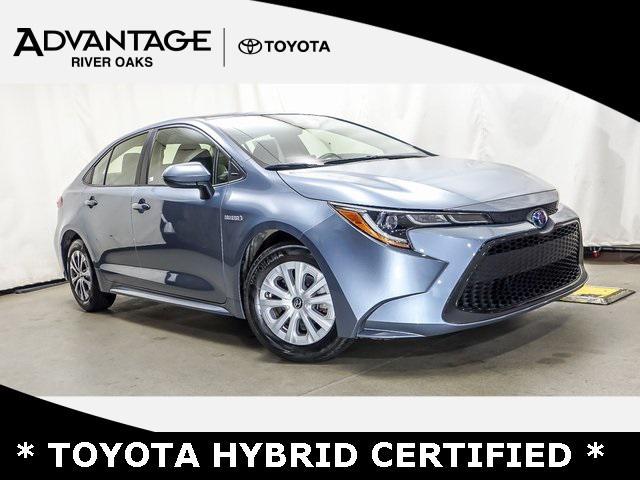 2021 toyota corolla hybrid le