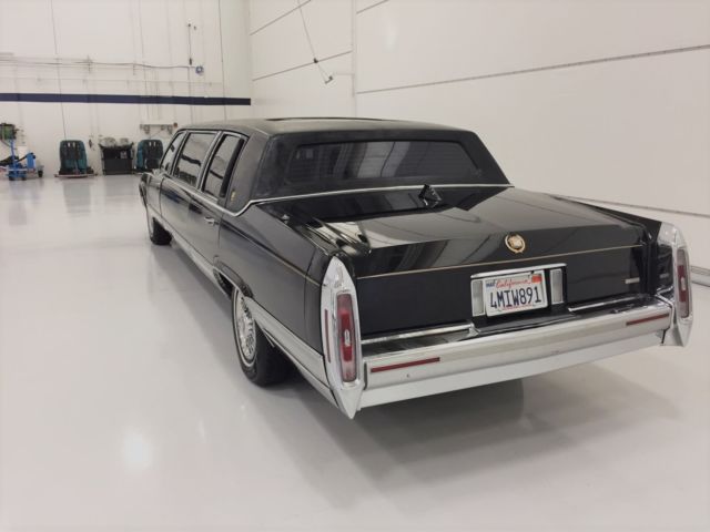 1990 cadillac brougham limousine. clean california limo!