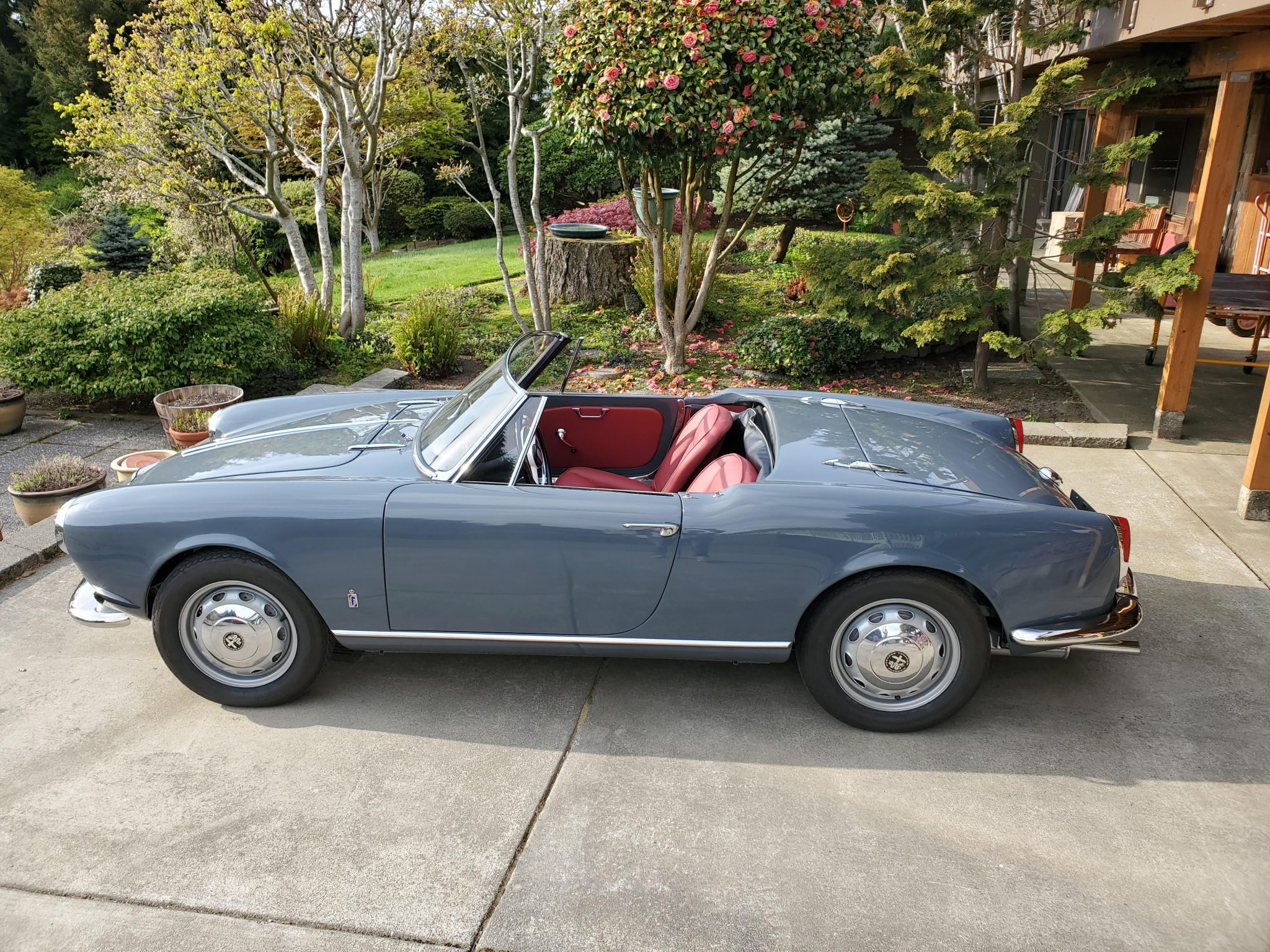 1962 alfa romeo giulietta spider 5-speed project