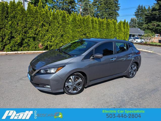 2021 nissan leaf sv hatchback 4d