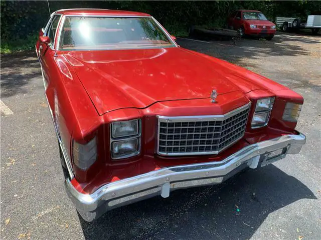 1978 ford ltd ii 2dr cpe 50442 miles red 5.8 l 351 windsor engine automatic