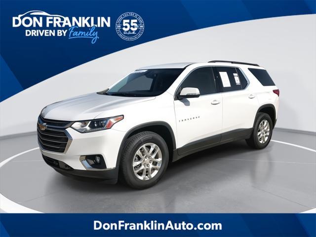 2021 chevrolet traverse lt leather
