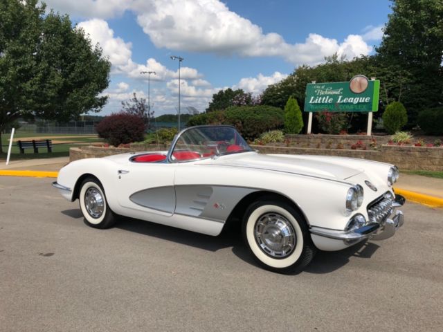 1960 chevrolet corvette frame off restoration #s matching