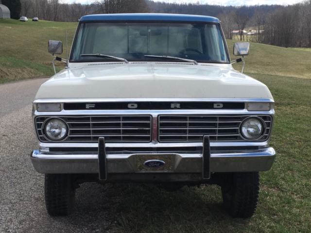 1975 ford f-250 xlt ranger 4x4 highboy 390 auto ac arizona truck