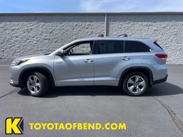 2017 toyota highlander hybrid limited