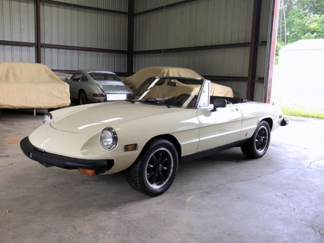 no reserve auction carbureted 1980 alfa romeo spider veloce with dellorto carbs