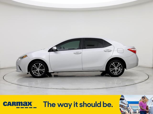 2016 toyota corolla le plus