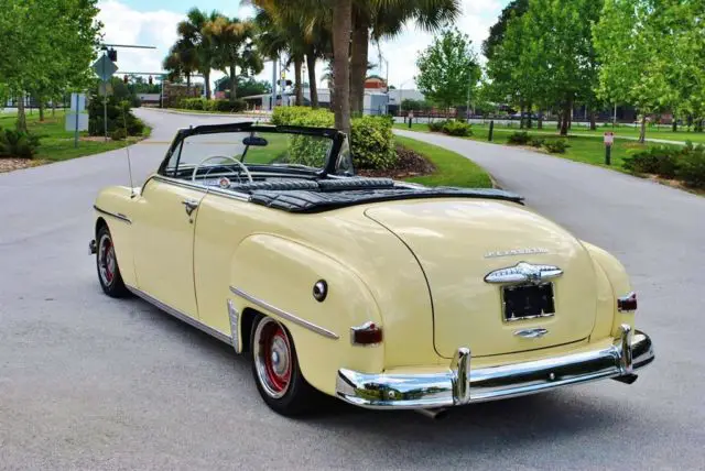 1950 plymouth special deluxe convertible restomod 350 v8 must see!