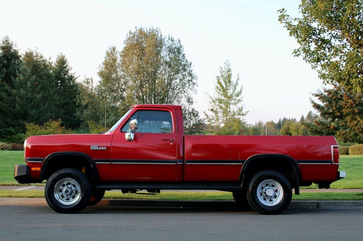 1991 dodge ram 250 4wd long bed 1st gen cummins turbo diesel with 157k miles !!!