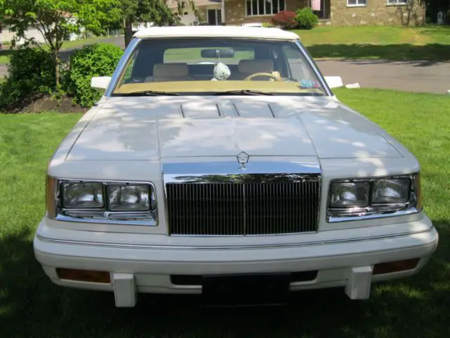 1986 chrysler lebaron convertible woody turbo mark cross with coninental kit