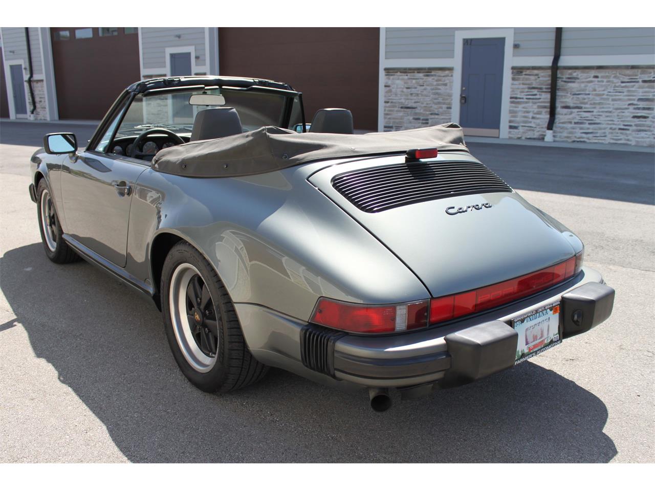 1988 porsche 911 carrera cabriolet