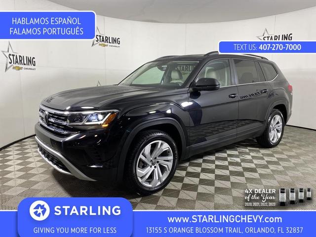 2021 volkswagen atlas 3.6 v6 se w/ technology