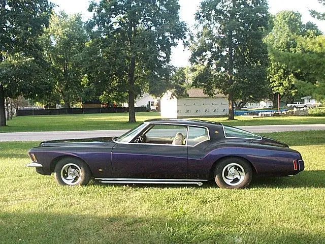 nice custom 1972 buick riviera garage find of 8 years-runs,drives,looks exc