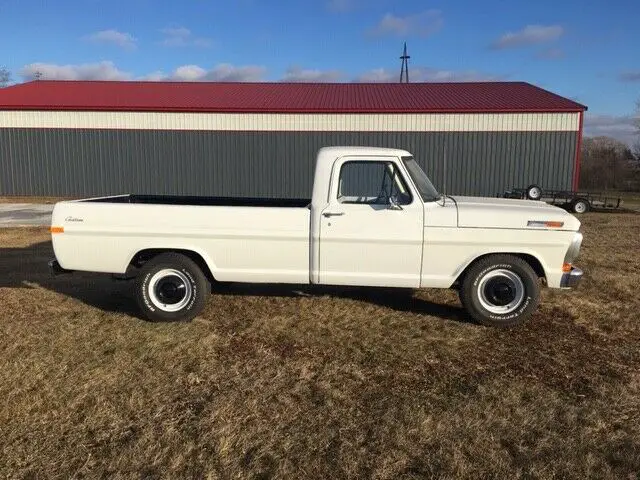 1970 f250 ford pickup truck 4x2 restored 52,000 original miles 2nd owner v8 4spd