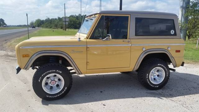 1975 ford bronco automatic 4x4 v8 5.0l gasoline