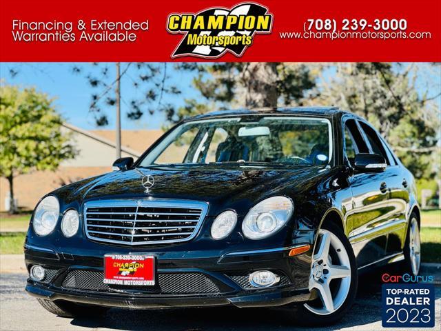 2009 mercedes-benz e-class 4dr sdn sport 5.5l rwd
