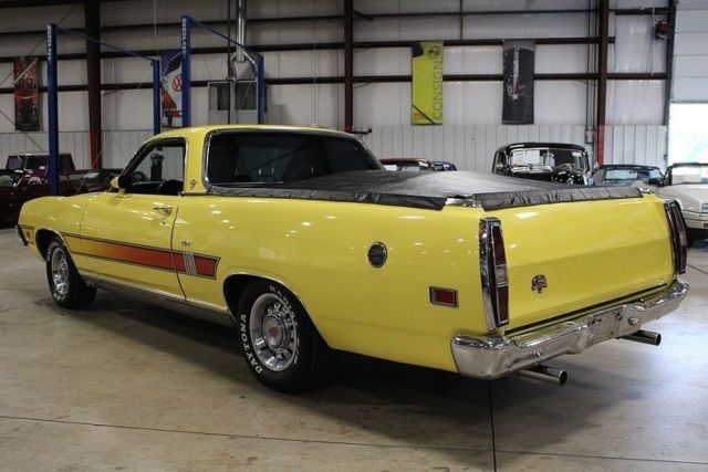 1971 ford ranchero 90000 miles yellow pickup truck 351cid v8 automatic