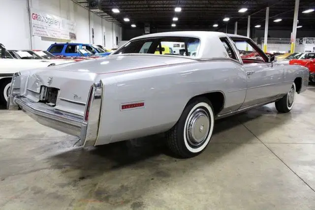 1977 cadillac eldorado 48526 miles gray coupe 425 v8 automatic