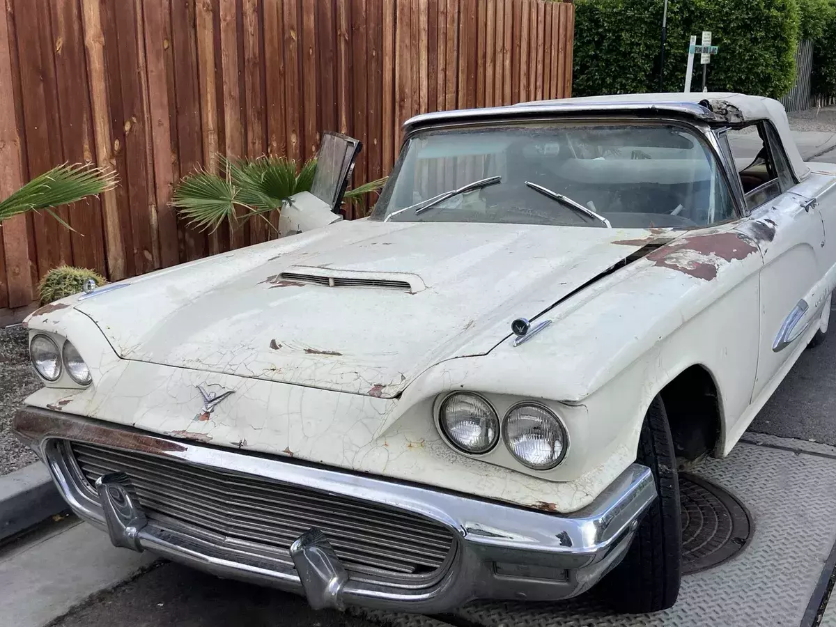 big block 430 v8 1959 ford t-bird convertible
