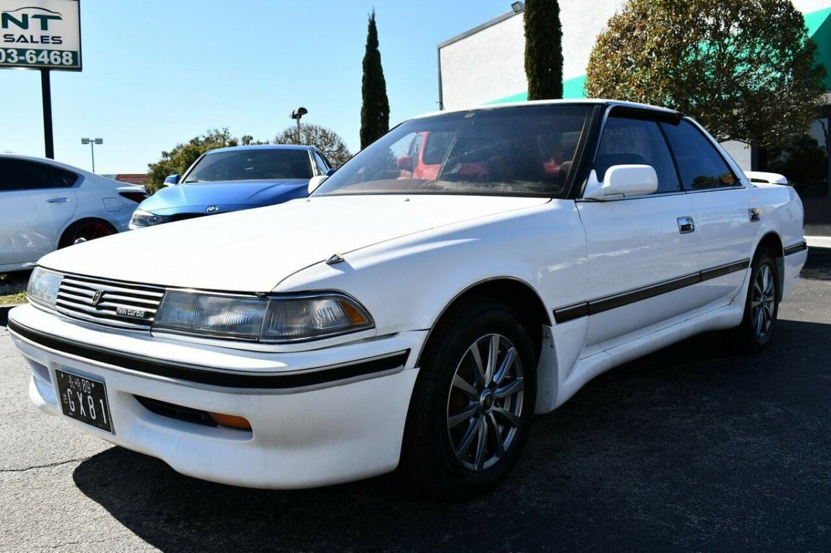 1989 toyota mark ii twin turbo, white with 149041 miles available now!