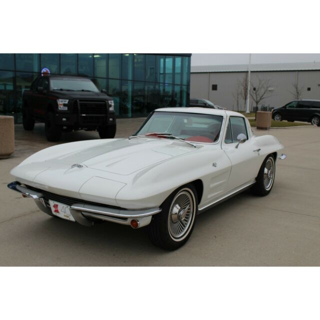1964 chevrolet corvette sting ray 327 v8 4-speed manual white - all original