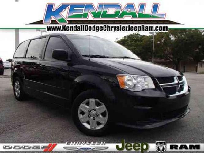 2012 dodge grand caravan american value package in kendall, fl