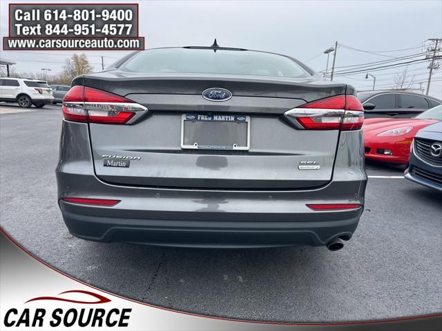 2019 ford fusion sel