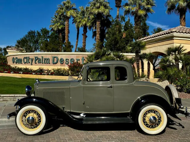 1932 ford 5 window coupe model 18 all metal rarev8 flathead restored estate sale