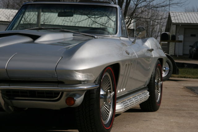 stunning 1965 corvette loaded up with options power steering side exh knock offs