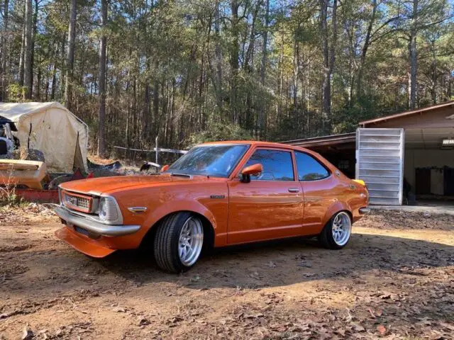 1974 toyota corolla 1.6 sr coupe coupe orange rwd manual sr5