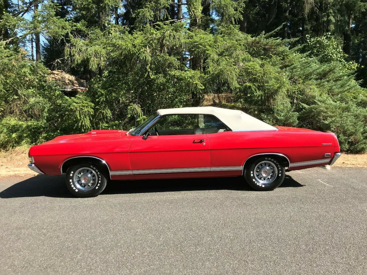 no reserve sell world wide torino convertible 351 v8 3 speed automatic 1 owner